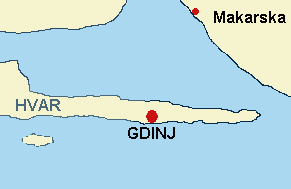 Gdinj island Hvar
