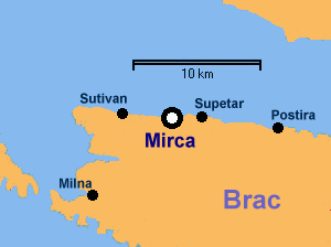 Mirca insel Brac