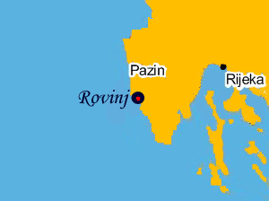Map Rovinj